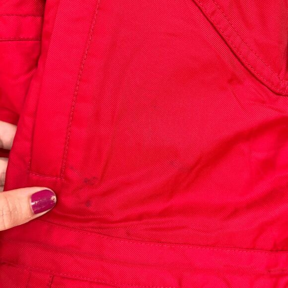 VTG 90s Marker Red Ski Patrol Jacket L/XL Olympic Model Thermolite Aqua Guard - Picture 7 of 12